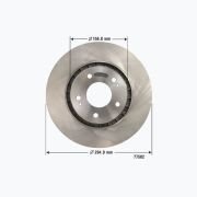 Trinexis Disc Brake Rotor 14311 (Demo)